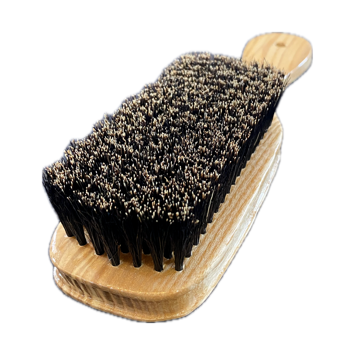The Medium Soft w/Ash Wood Paddle Extra Long Bristles #002