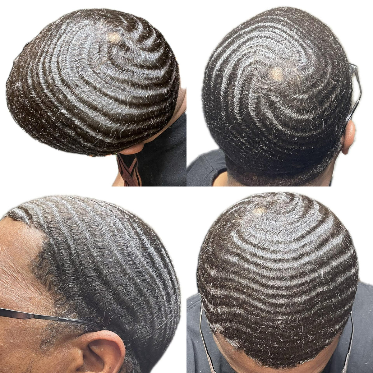 Four views of defined 360 waves from the Surefire Youth community