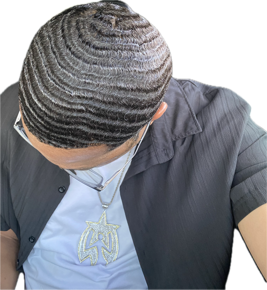 Surefire Youth community member showing defined waves and a Surefire Youth medallion