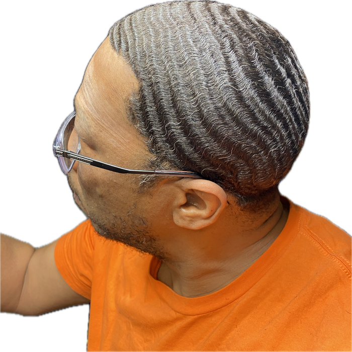 Side view of a clean wave pattern